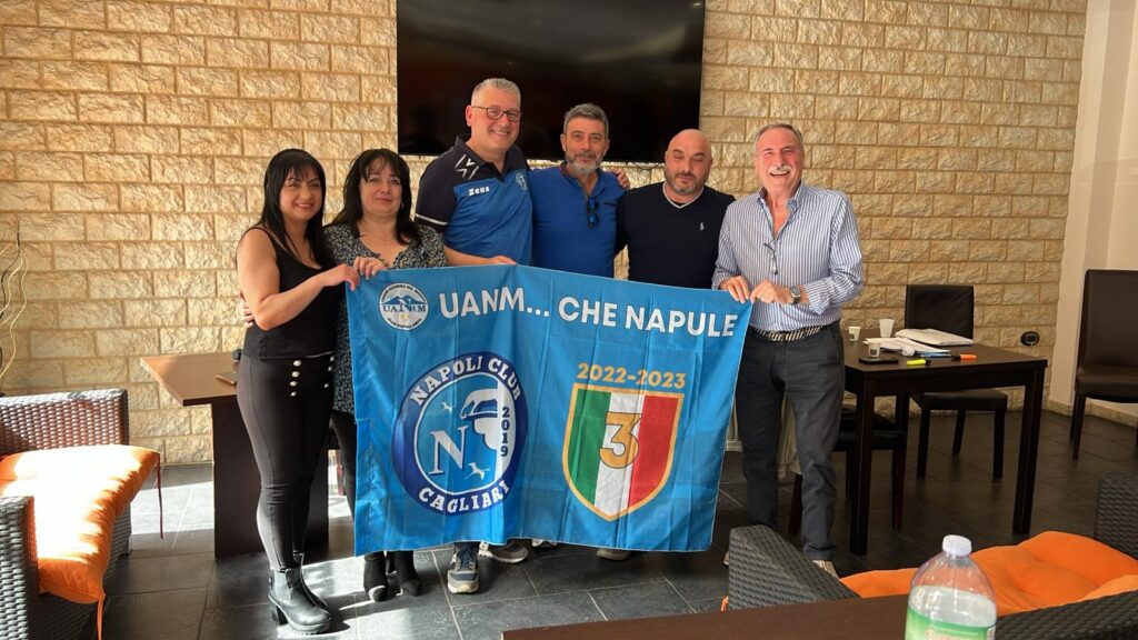 Dirigenza Napoli Club Cagliari